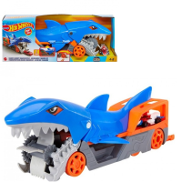 Hot Wheels Грузовик-транспортер «Акулья пасть»