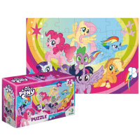 Puzzle-mini „Prietene magice”, seria My Little Pony, 35 elem. Puzzle-mini „Prietene magice”, seria My Little Pony, 35 elem.