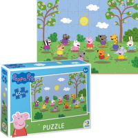 Puzzle „Jocul cu prietenii”, seria Peppa Pig, 60 elem. Puzzle „Jocul cu prietenii”, seria Peppa Pig, 60 elem.