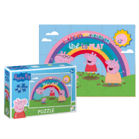 Puzzle „Timpul de joacă”, seria Peppa Pig, 30 elem. Puzzle „Timpul de joacă”, seria Peppa Pig, 30 elem.