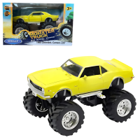 Металлический Monster Truck 1:38 1968 Chevrolet Camaro Z28, Big Wheel