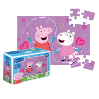 Puzzle-mini „Joacă cu prietena”, seria Peppa Pig, 35 elem. Puzzle-mini „Joacă cu prietena”, seria Peppa Pig, 35 elem.