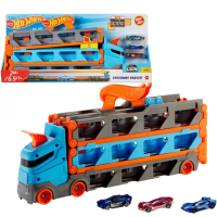 Hot Wheels Грузовик-транспортер «Супергонки»