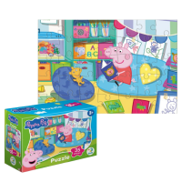 Puzzle-mini „Povești pentru ursuleț”, seria Peppa Pig, 35 elem. Puzzle-mini „Povești pentru ursuleț”, seria Peppa Pig, 35 elem.