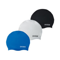 INTEX Căciulă pentru înot din silicon, 8+, 3 culori INTEX Căciulă pentru înot din silicon, 8+, 3 culori