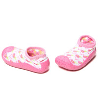 Șosete antiderapante pentru copii „Floricele”, mărimea 23 (14 cm)