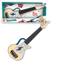 Chitara Ukulele cu lumini, Albastră Chitara Ukulele cu lumini, Albastră
