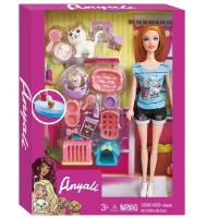 Игровой набор «Кукла с набором для домашних животных»