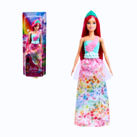 Кукла Barbie Dreamtopia «Принцесса с темно-розовыми волосами»