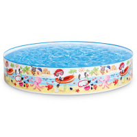 INTEX Piscină pentru copii „Distracție pe plajă” 152х25 cm, 443 L, 3+ INTEX Piscină pentru copii „Distracție pe plajă” 152х25 cm, 443 L, 3+