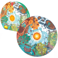 Puzzle rotund „Patru anotimpuri”, 16 elem. Puzzle rotund „Patru anotimpuri”, 16 elem.