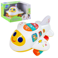 Интерактивная игрушка «Самолетик» со звуком и светом