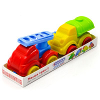 Constructor „Baby Truck 1” set de 2 masini, în asortim. Constructor „Baby Truck 1” set de 2 masini, în asortim.
