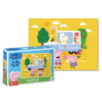 Puzzle „Înghețata preferată a lui Peppa”, seria Purcelușa Peppa, 30 elem. Puzzle „Înghețata preferată a lui Peppa”, seria Purcelușa Peppa, 30 elem.