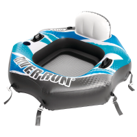 INTEX Scaun plutitor gonflabil „River Run Connect Lounge”, 130 x 126 cm, până la 100 kg