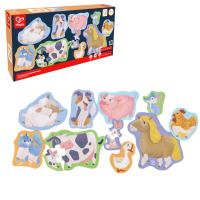 Set puzzle 10 în 1 „Prietenii de la Fermă” Set puzzle 10 în 1 „Prietenii de la Fermă”