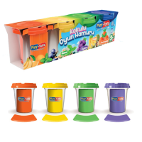 Set de plastilină în tub, parfumat, 4 buc. Set de plastilină în tub, parfumat, 4 buc.