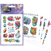 Set de tatuaje temporare pentru copii „Pe valuri”, 40 buc.