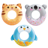 INTEX Cerc gonflabil “Animale drăguțe” D 76 cm, până la 40 kg, 8+, 3 modele INTEX Cerc gonflabil “Animale drăguțe” D 76 cm, până la 40 kg, 8+, 3 modele