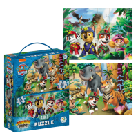 Puzzle „Aventuri în Junglă, 2 în 1”, seria Patrula cățelușilor, 60 elem. Puzzle „Aventuri în Junglă, 2 în 1”, seria Patrula cățelușilor, 60 elem.