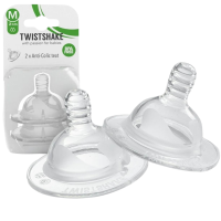 Set 2 tetine anticolici Twistshake, 2+ luni Set 2 tetine anticolici Twistshake, 2+ luni