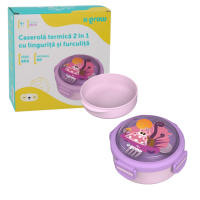 Caserola termică 2în1, mov Caserola termică 2în1, mov
