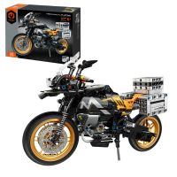 Set de construcție iM Master Mechanical Master „Motocicletă cu portbagaj”, 572 piese Set de construcție iM Master Mechanical Master „Motocicletă cu portbagaj”, 572 piese