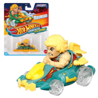 Hot Wheels 1:64 Машинка из коллекций «Мир гонок» с водителем-персонажем поп-культуры
