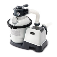 INTEX Pompă de filtrare cu nisip “Krystal Clear SX1500”, rezervor de nisip 12kg, capacitate 5700 L/h INTEX Pompă de filtrare cu nisip “Krystal Clear SX1500”, rezervor de nisip 12kg, capacitate 5700 L/h