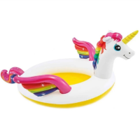 INTEX Piscină gonflabilă pentru copii “Unicorn fermecat” 272x193x104 cm, 335 L, 2+