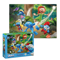 Puzzle „Prințesa Frunzuliță”, seria Smurfii, 60 elem. Puzzle „Prințesa Frunzuliță”, seria Smurfii, 60 elem.