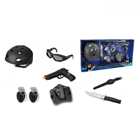 Set de polițist cu accesorii și efecte sonore Set de polițist cu accesorii și efecte sonore