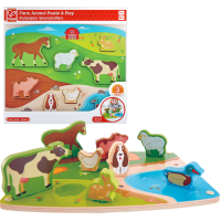 Puzzle tactil Animale de la ferma Puzzle tactil Animale de la ferma