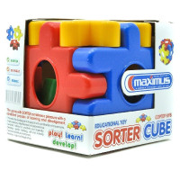 Jucărie-sorter „Cubul logic 3D” 12 elem. Jucărie-sorter „Cubul logic 3D” 12 elem.