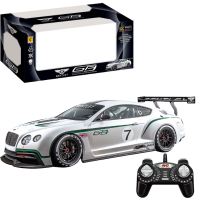 Bentley GT3 1:18 на пульте управления, с аккумулятором на 4.8V Bentley GT3 1:18 на пульте управления, с аккумулятором на 4.8V