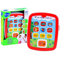 Jucarie interactiva „Tableta” cu muzica si lumina Jucarie interactiva „Tableta” cu muzica si lumina