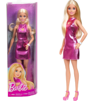 Кукла Barbie «Модница в розовом мини-платье»