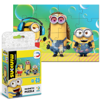 Puzzle magnetic „Serbare”, seria Minions, 16 elem. Puzzle magnetic „Serbare”, seria Minions, 16 elem.