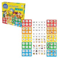 Обучающая игра «Изучаем алфавит», буквы и картинки, (рум.)
