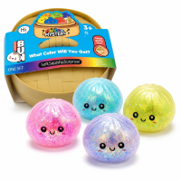 Игрушка-антистресс «Flippy Squishy: Dumpling» с блестками, 8.5 x 8.5 x 8.5 см Игрушка-антистресс «Flippy Squishy: Dumpling» с блестками, 8.5 x 8.5 x 8.5 см