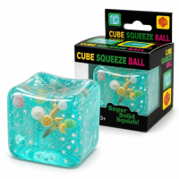 Squishy «Кубик льда с ракушками» Flippy, 5×5×5 см, бирюзовый Squishy «Кубик льда с ракушками» Flippy, 5×5×5 см, бирюзовый