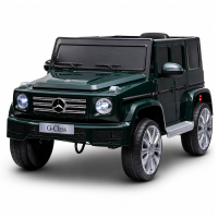 Машина Mercedes-Benz G 500, Аккумулятор 12V7AH, 2 мотора 35W, EVA колеса, кожаные сидения Машина Mercedes-Benz G 500, Аккумулятор 12V7AH, 2 мотора 35W, EVA колеса, кожаные сидения