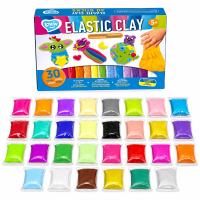Воздушный пластилин Air clay «Инопланетяне», 30 цветов x 6 г.