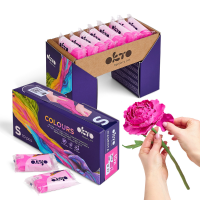 Воздушный маджента пластилин Air Clay OKTO Colours, 10 шт. х 6 г, размер S