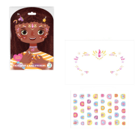Set de pietricele și stickere pentru față și unghii „Prințesa Unicorn” Set de pietricele și stickere pentru față și unghii „Prințesa Unicorn”