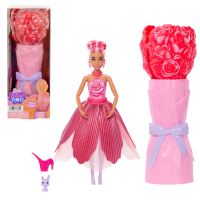 Кукла Barbie Petal Pop с ароматом красной розы