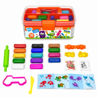 Набор теста для лепки Play dough, 16 цветов x 15 г. Набор теста для лепки Play dough, 16 цветов x 15 г.