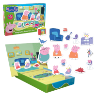 Joc de dezvoltare cu tablă magnetică, seria Purcelușa Peppa, 26 elem. Joc de dezvoltare cu tablă magnetică, seria Purcelușa Peppa, 26 elem.