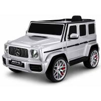 Машина Mercedes-AMG G63, Аккумулятор 12V7AH, 2 мотора 35W, EVA колеса, кожаные сидения Машина Mercedes-AMG G63, Аккумулятор 12V7AH, 2 мотора 35W, EVA колеса, кожаные сидения