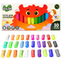 Тесто для лепки Play dough, 30 цветов х 15 г. Тесто для лепки Play dough, 30 цветов х 15 г.